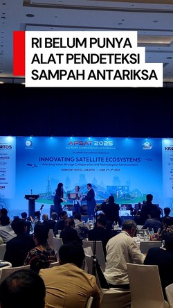 Video: Indonesia Belum Punya Alat Pendeteksi Sampah Antariksa yang Jatuh ke Bumi