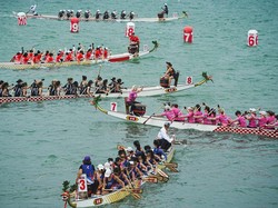 Festival Perahu Naga di China Diserbu Wisatawan, tapi Belanja Lesu