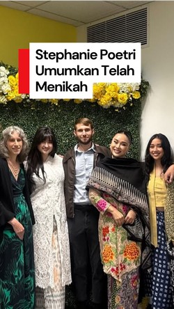 Video: Selamat! Stephanie Poetri Resmi Menikah
