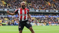 Man United masih berburu Bryan Mbeumo dari Brentford. Apa MU bisa tebus harganya yang sebesar 70 juta Pounds? (CameraSport via Getty Images/Lee Parker - CameraSport)
