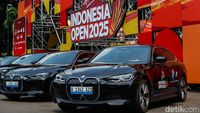 Deretan Mobil Listrik Mewah Mejeng di Indonesia Open 2025
