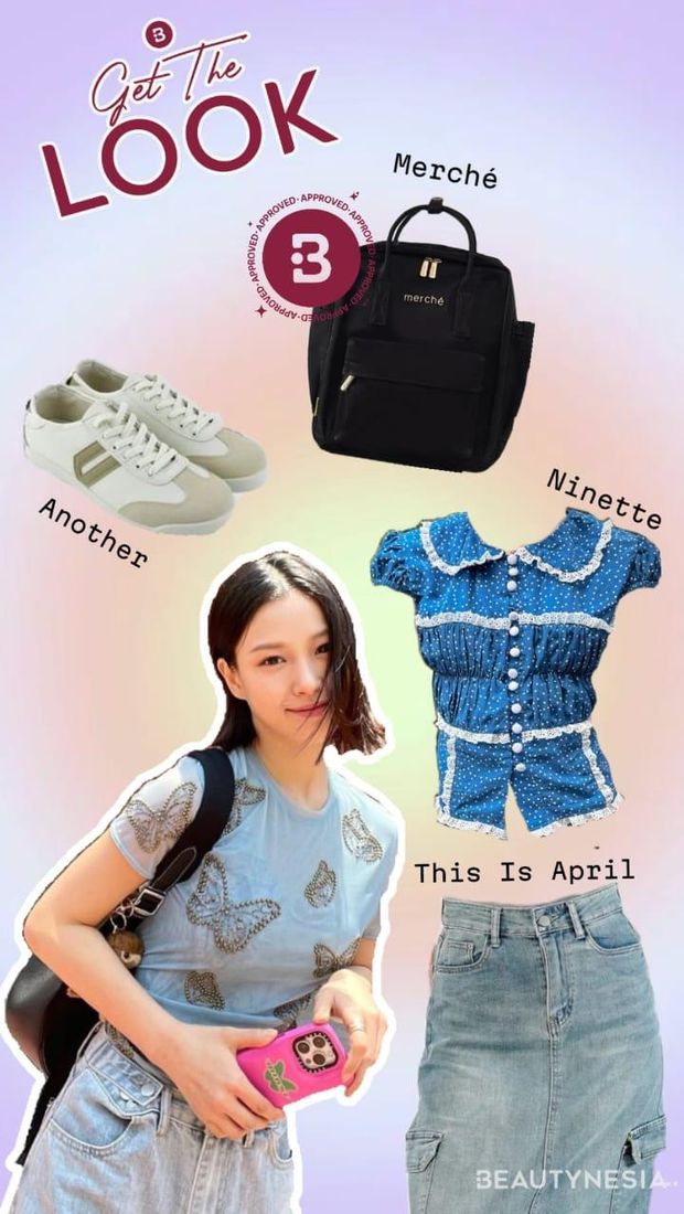 Get The Look: Inspirasi OOTD ke Kampus yang Cute ala Go Min Si