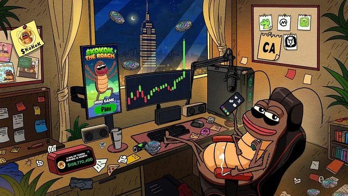 Ilustrasi Memecoin