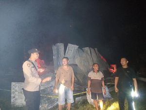 Usir Lebah Pakai Obor, Jaya Tak Sengaja Bakar Sarang Waletnya-Rugi Rp 200 Juta