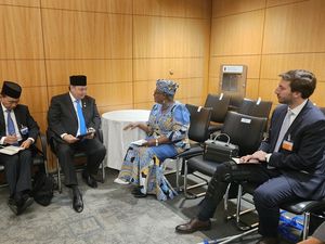 Menko Airlangga Temui Dirjen WTO, Bahas Sistem Perdagangan Multilateral Menko Airlangga Temui Dirjen WTO, Bahas Sistem Perdagangan Multilateral