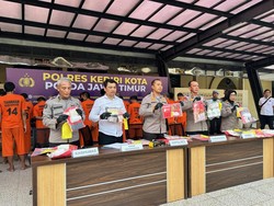 23 Pengedar Narkoba di Kota Kediri Diringkus Selama April-Mei