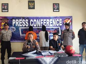 Ironis! Pasutri Ini Kompak Curi HP di Sleman Sambil Ajak 2 Anaknya