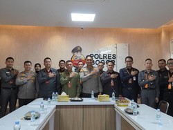 Peserta Sespimmen Polri KKP di Polres Bogor, Baksos ke Anak Yatim-Disabilitas