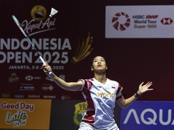 Hasil Indonesia Open 2025: Putri Singkirkan Supanida si Unggulan ke-8