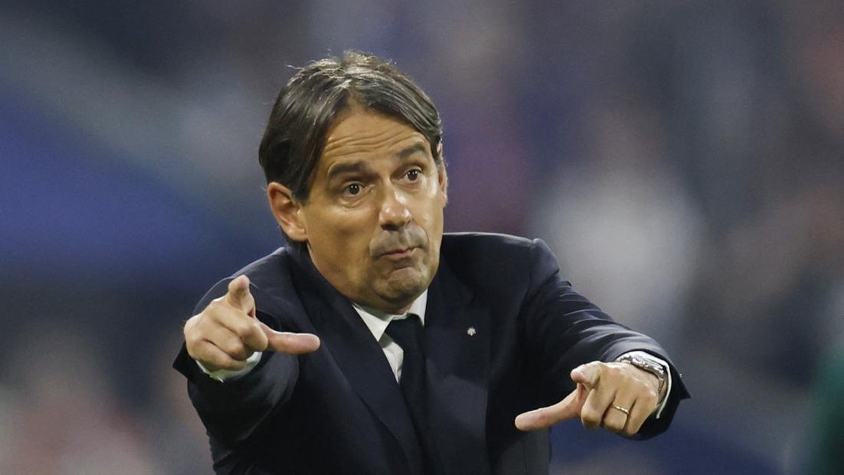 Simone Inzaghi tinggalkan Inter Milan, menuju Al Hilal (REUTERS/Peter Cziborra)