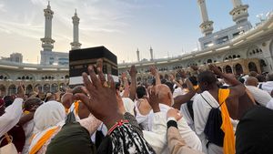 Suasana Masjidil Haram Jelang Puncak Haji