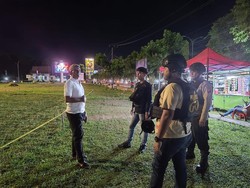 Cegah Premanisme-Geng Motor, Tim Raga Polres Kampar Riau Patroli Malam