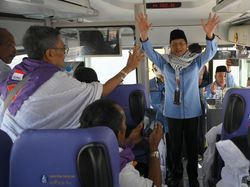 Video Menag Lepas Pemulangan Jemaah Haji dari Tanah Suci ke Tanah Air