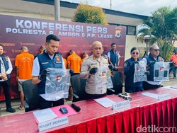5 Orang Komplotan Pencuri 25 Motor di Ambon Ditangkap, Ada Pasutri