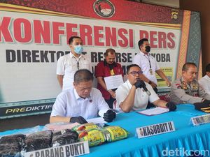 Detik-detik Antoni Diringkus Bawa 11 Kilogram Sabu di Kedai Pempek Palembang