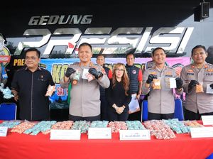 Pengedar Narkoba di Bekasi-Depok Diringkus, Sabu hingga Ribuan Ekstasi Disita