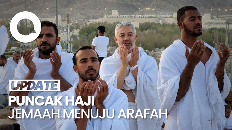 Video: Jemaah Haji Mulai Bergerak ke Arafah