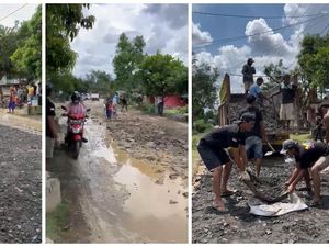 Lampung Gandeng Tiongkok Luncurkan Satelit, Warga: Benerin Jalan Rusak Dulu Lampung Gandeng Tiongkok Luncurkan Satelit, Warga: Benerin Jalan Rusak Dulu
