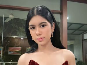 Gaya Almira Yudhoyono Putri AHY Hadiri Prom Night, Anggun Bergaun Merah Gaya Almira Yudhoyono Putri AHY Hadiri Prom Night, Anggun Bergaun Merah