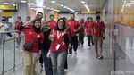 Asyik! Naik MRT Gratis Buat Suporter Timnas, Ini Syaratnya