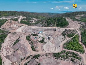 Progres Konstruksi Bendungan Mbay 80,69%, Ditarget Rampung Desember 2026 Progres Konstruksi Bendungan Mbay 80,69%, Ditarget Rampung Desember 2026