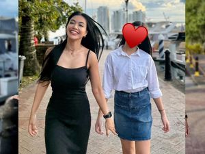 Denada Spill Biaya Sekolah Aisha di Singapura Denada Spill Biaya Sekolah Aisha di Singapura