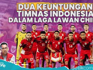 Dua Keuntungan Timnas Indonesia dalam Laga Lawan China