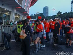 Video: GBK Memerah Jelang Laga Indonesia Vs China