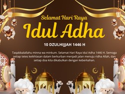 13 Kartu Ucapan Idul Adha 2025 Format PNG, Gratis & Siap Pakai!