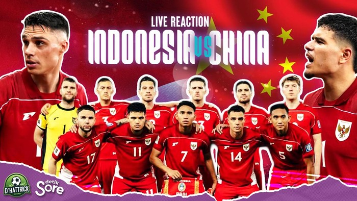 Live reaction Indonesia Vs China