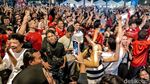 Ole Romeny Cetak Gol, Suporter Histeris Nobar di GBK