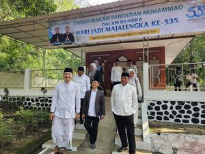 Jelang Hari Jadi Ke-535, Pemkab Majalengka Ziarah ke Makam Pendiri