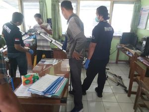 SMP Negeri di Pandak Bantul Dibobol Maling, TV dan Uang Raib