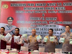 Polda Kalsel Kembali Tangkap Jaringan Fredy Pratama, Sita Puluhan Kg Sabu