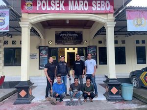 Komplotan Pencari Barang Antik di KCBN Muarajambi Ditangkap Komplotan Pencari Barang Antik di KCBN Muarajambi Ditangkap