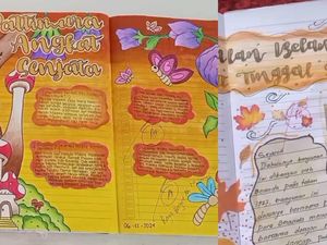 Potret Tugas-tugas Sekolah Estetik Siswa SMAN di Sumut, Kreatif Banget Sih! Potret Tugas-tugas Sekolah Estetik Siswa SMAN di Sumut, Kreatif Banget Sih!