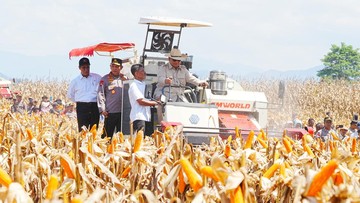 Komitmen Kapolri Dukung Visi Swasembada Pangan Prabowo Lewat 18 Gudang Jagung