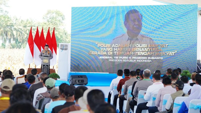 Kapolri Pedomani Pesan Prabowo: Polri adalah Polisi Rakyat, Harus di Tengah Rakyat