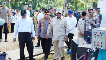 Capaian Panen Jagung 2,54 Juta Ton Bikin Prabowo Puji Kapolri Tokoh Patriotik