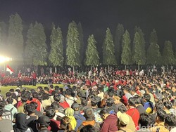 Gubernur Koster Nobar Timnas Indonesia Vs China di Lapangan Renon