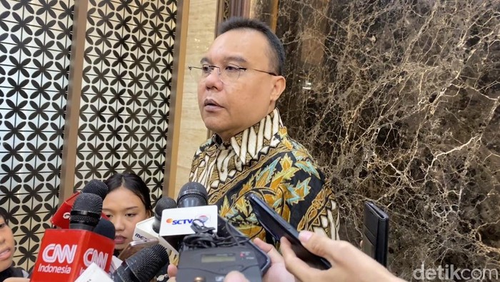 Sufmi Dasco Ahmad. (Firda Cynthia Anggrainy/detikcom). Sufmi Dasco Ahmad. (Firda Cynthia Anggrainy/detikcom).