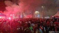 Timnas Indonesia Menang, GBK Menyala!