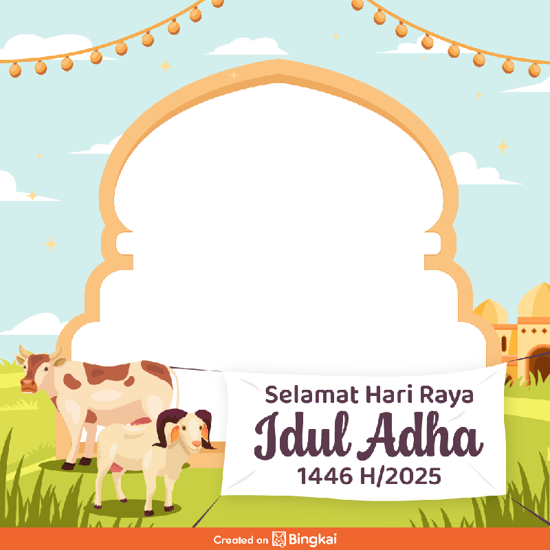 Twibbon Idul Adha (bingkai.id)
