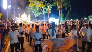 Dari Pekanbaru hingga Inhu, Begini Potret Pawai Obor di Riau