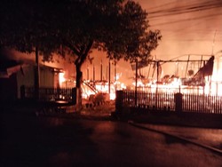 3 Rumah Terbakar di Soppeng Saat Hari Raya Idul Adha