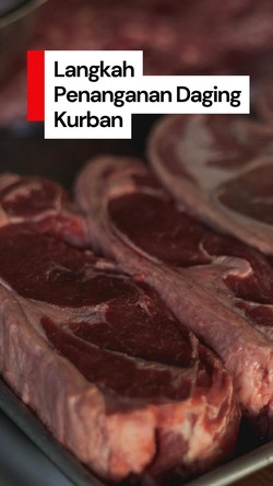 Video: Chef Bagikan Langkah Penyimpanan Daging Kurban