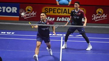 Fajar/Rian ke Semifinal Indonesia Open 2025 Usai Taklukkan Ganda China