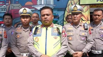 Kakorlantas Turun Langsung Pantau Lalin di Tol Trans Jawa di Libur Idul Adha