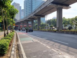 Lengangnya Lalin Jakarta Saat Idul Adha
