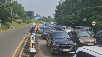 Libur Hari Raya Idul Adha, Lalin Puncak Bogor Mulai Ramai Siang Ini